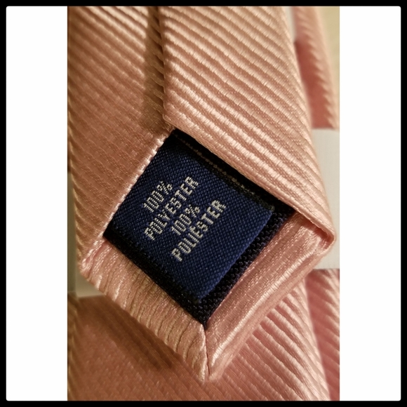 Saddlebred*Pink Ridged Tie - Picture 3 of 4